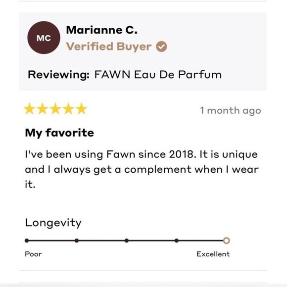 Ellis Brooklyn Fawn scent full size bottle gift bridesmaid friend girlfriend NIB - Picture 3 of 6